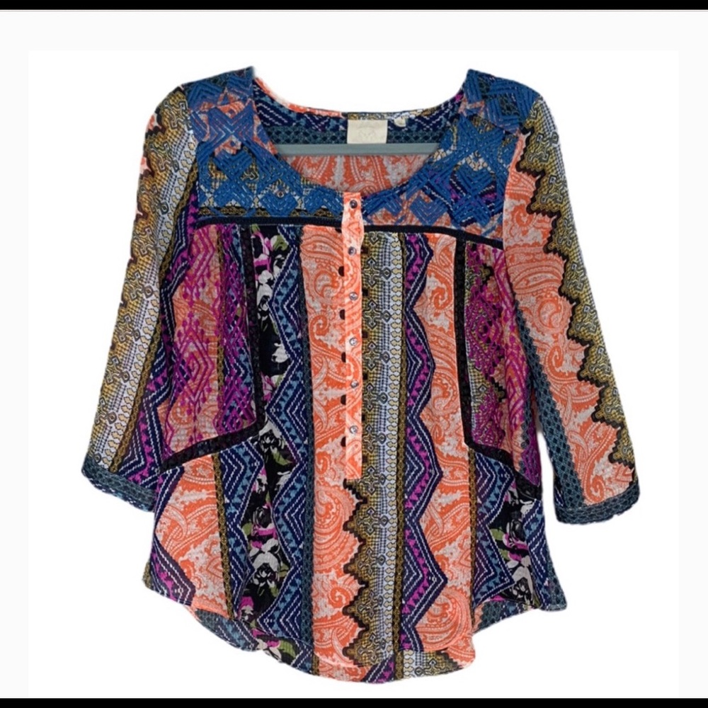 Anthropologie Vanessa Virginia Blouse